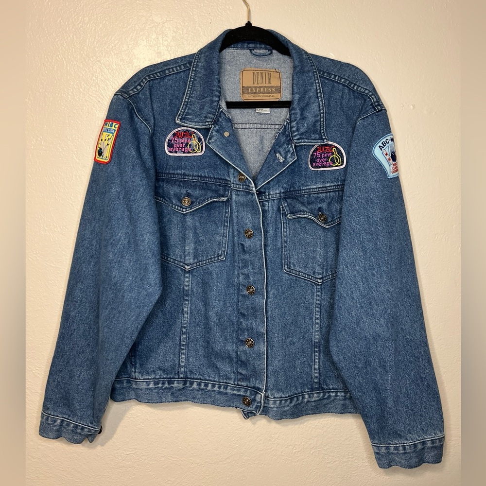 Large Minimalist Denim Jacket
